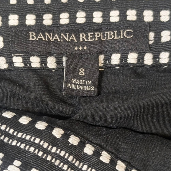 Banana Republic Black and White Pencil Skirt - Picture 8 of 11